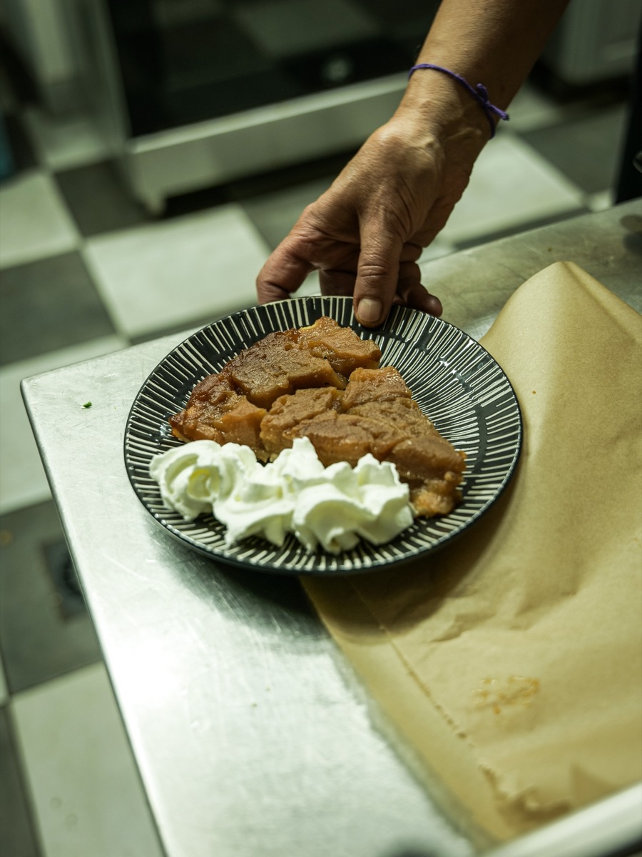 Photographie culinaire à La Lune Rousse — en service, vue 2